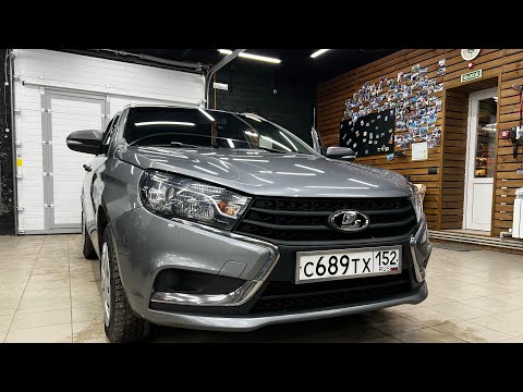 Видео: Лада Веста + аудиосистема без сабвуфера от T’Eyes CC2L for Lada Vesta. Замена акустики + усилитель