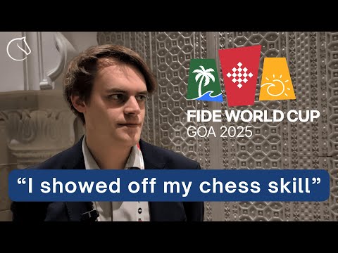 Видео: Маттиас Блюбаум не любит ферзевые эндшпили | Кубок мира ФИДЕ 2025 | 3-й тур, партия 1