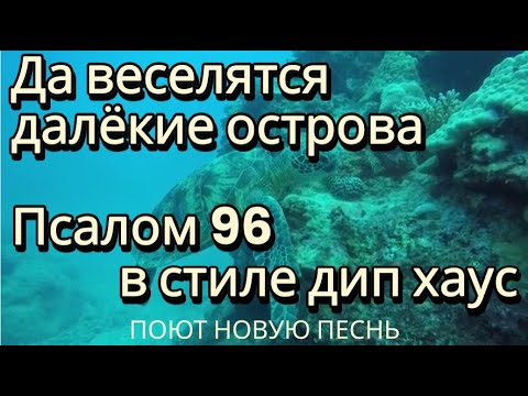 Видео: Псалом 96🌊🎶 Прославление в стиле дип-хаус🌅Да веселятся далёкие острова🕊️