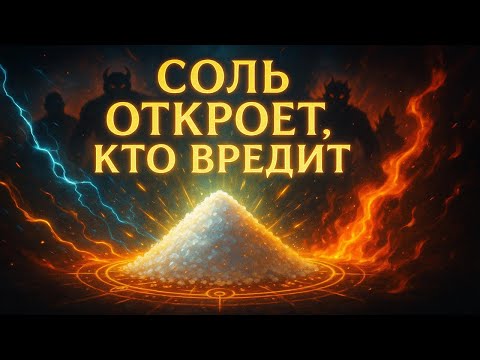 Видео: Соль Откроет, Кто Вредит