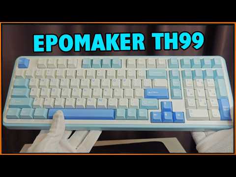 Видео: Крутая почти полноразмерка - Epomaker TH99 за 6400р #Epomaker #КлавиатураМеханическая