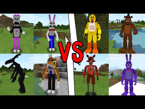 Видео: КРОЛИК МИСТЕР ХОПС ПРОТИВ АНИМАТРОНИКОВ ФНАФ В МАЙНКРАФТ MR HOPPS PLAYHOUSE VS FIVE NIGHTS AT FREDDY