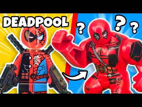 Видео: Распаковка ВСЕХ ПОДДЕЛЬНЫХ минифигурок LEGO DEADPOOL...