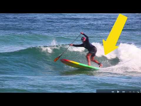 Видео: Лучшая работа ног для поворотов и движения по линии SUP-серфинга