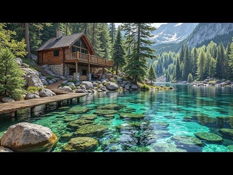 Видео: Спокойный Джаз В Горной Хижине • Нежный, Мягкий Джаз Для Сосредоточения, Учёбы И Спокойного Настр...
