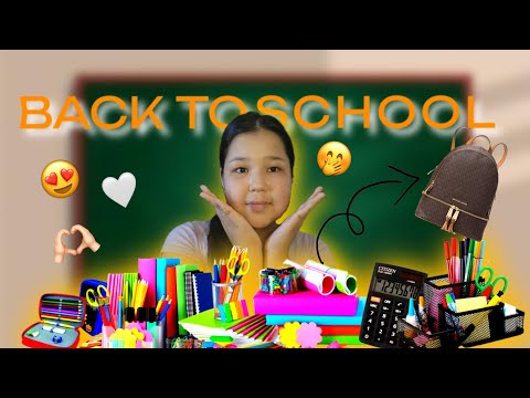 Видео: BACK TO SCHOOL📐✂️📒✏️🗒 /МЕКТЕПКЕ ДАЙЫНДЫҚ🎒👠/РАСПАКОВКА🎁🛍