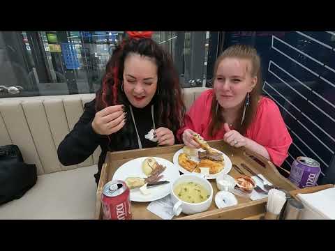 Видео: #мукбанг #mukbang 🧄Хынкал 🤌 Москва 𖤐𖤐𖤐𖤐