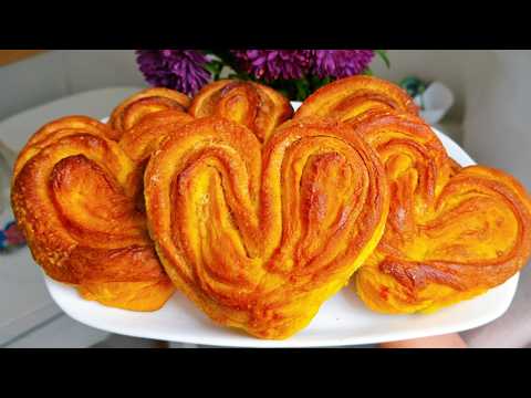 Видео: ПЕКУ ВСЮ ОСЕНЬ!САХАРНЫЕ ПЛЮШКИ из ТЫКВЫ🔥ТЕСТО Как ПУХ!✅Идеальные Тыквенные Булочки