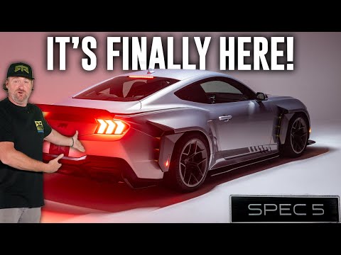 Видео: Первый взгляд на Ford Mustang RTR Spec 5!!