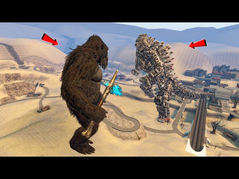 Видео: 7-бөлім КИНГ-КОНГ VS МЕХАГОДЗИЛЛА(GTA V)
