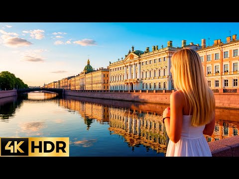Видео: 🇷🇺 4K HDR Отражение САНКТ-ПЕТЕРБУРГА в зеркальных водах Мойки
