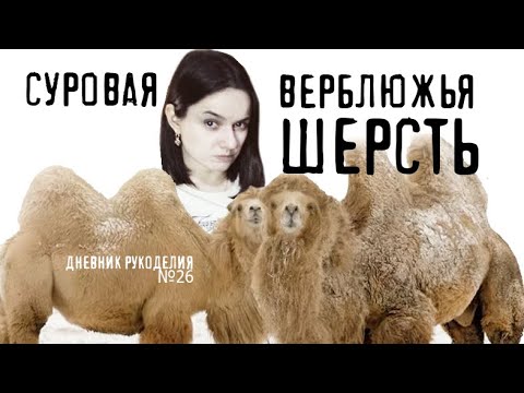 Видео: верблюжья шерсть от троицкой фабрики | новая вышивка | др №26