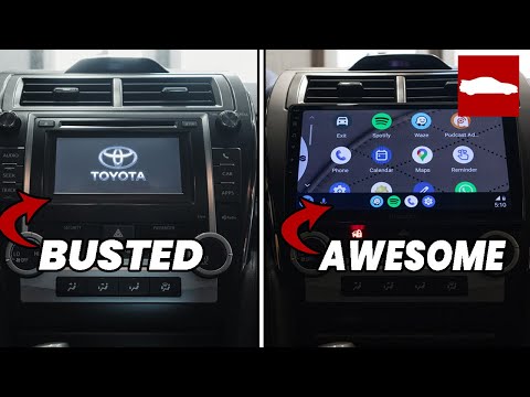 Видео: Отремонтируйте радиоприемник в вашем Camry за полцены с помощью ОГРОМНОГО обновления:
