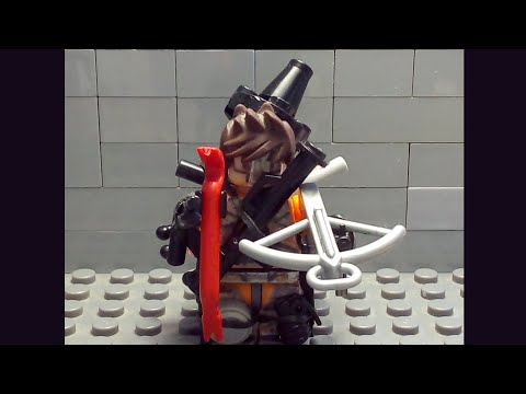 Видео: Монтировка Фримена - Half-life 2 Lego анимация