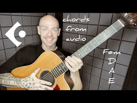 Видео: как определить аккорды трека в cubase (chords from audio)