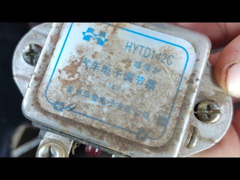 Видео: Нет зарядки аккумулятора на китайском тракторе Dongfeng DF304. Реле генератора от Жигулей.