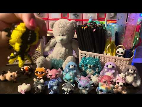 Видео: Мои амигуруми из бисера 🦄2-я  часть  🦄 #amigurumi  #бисер Игрушки из бисера. #амигуруми 🦄