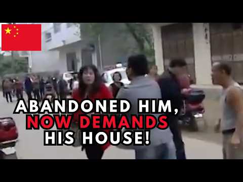 Видео: Мать бросила сына на 20 лет — теперь требует 1 миллион юаней и половину его нового дома!
