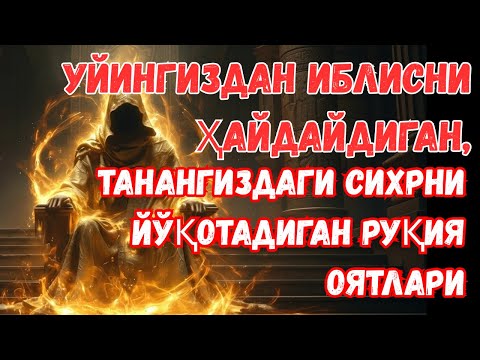 Видео: ДУО РУҚИЯ ПАЛИНГ ҚУДРАТЛИ! СЕҲР ЙЎҚОЛАДИ, РУҲ ТИНИЧ БЎЛАДИ, РИЗҚ ЁМҒИРДЕК ЁҒАДИ!