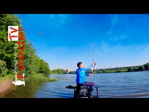 Видео: Обзор фидерного бланка Flagman Tregaron. Перегрузка на забросе и возможности фидера. Рыбалка.