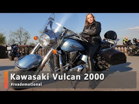 Видео: Kawasaki Vulcan 2000 (Тест от Ксю) /Roademotional