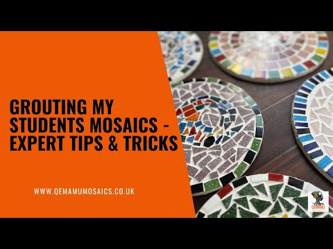 Видео: Затирка швов мозаики, сделанной моими учениками. Советы и рекомендации эксперта.