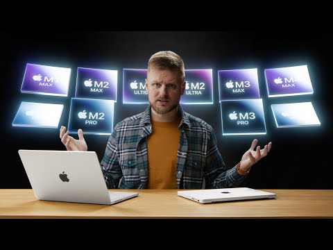 Видео: Сравнение Apple M4 / M3 / M2 / M1 (Pro и Max)