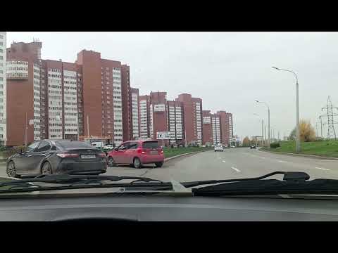 Видео: по ул. Старцева выполним разворот вне перекрестка после проезда регулируемого пешеходного перехода