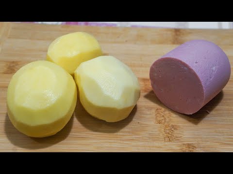 Видео: Когда дома появляется КОЛБАСА и картошка - делаю ТАК! Готовьте больше, а то не хватит!