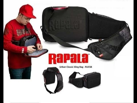 Видео: Rapala Classic Sling Bag видео обзор рыболовной сумки спиннингиста