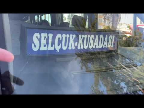 Видео: Из Кушадасы в Эфес на автобусе. Пошаговая инструкция. Не заблудитесь. - Sulcuk Turkey - ECTV
