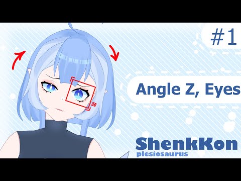 Видео: [Tutorial] Live2d модель Vtuber | анимация глаз и наклона головы | #1