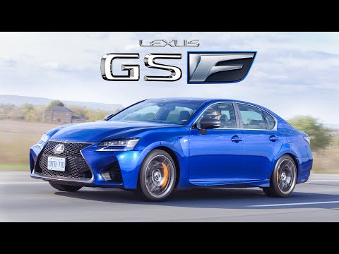 Видео: Lexus GS F — надёжный двигатель V8 Burnout