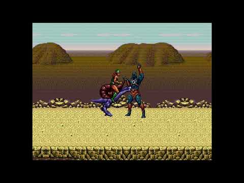 Видео: Golden Axe III (Sega) - Каджит в родных Песках (Khajiit in his native Sands)