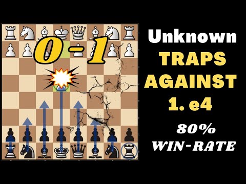 Видео: Уничтожьте всех игроков на е4 с помощью гамбита О'Салливана | Полно ловушек