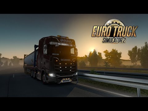 Видео: Катаем грузы ради ачивок в ETS2
