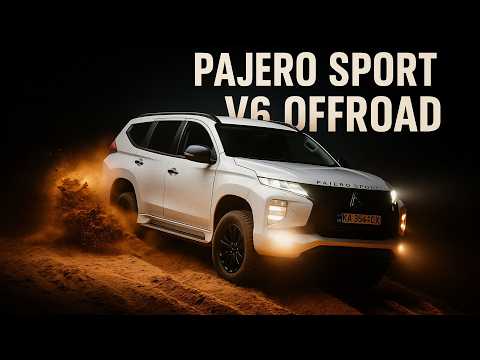 Видео: Неочікувано потужний Pajero Sport 2024 — бензиновий V6, рама і блокування!
