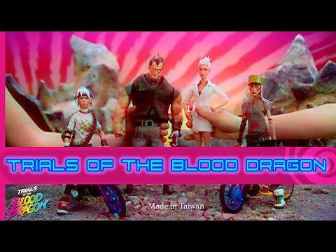 Видео: Trials of the Blood Dragon)первый взгляд/ обзор на русском/классная игра
