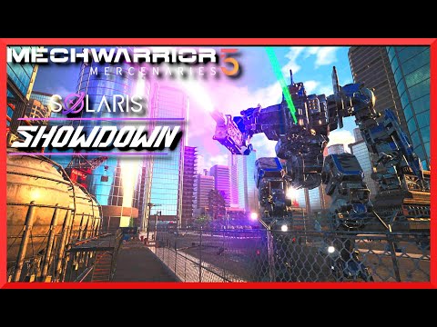 Видео: MechWarrior 5 Mercenaries. Solaris showdown. Еще пара боев на арене.  Лучший мех игры снова на сцене