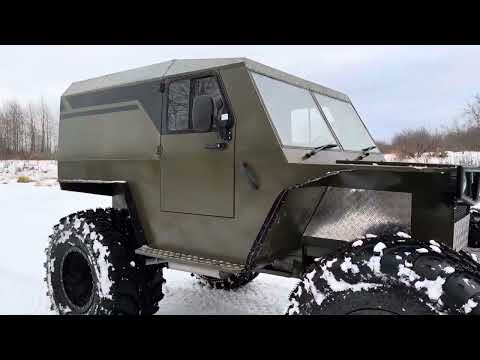 Видео: Очередной вездеход готов в г.Ханты-мансийск