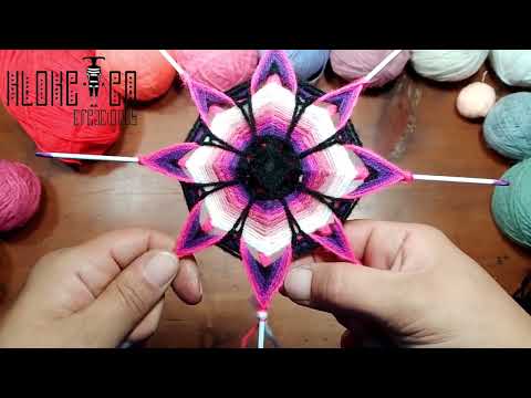 Видео: 🌸ЦВЕТОК МАНДАЛА 🌸, супер ПРОСТО, шаг за шагом! руководство