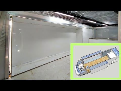 Видео: Делаем другой (еще больший) выдвижной для нашего автофургона