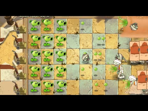 Видео: спам растениями pvz 2