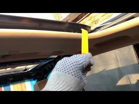Видео: Снятие потолка ( задняя часть) Hyundai Grand Starex