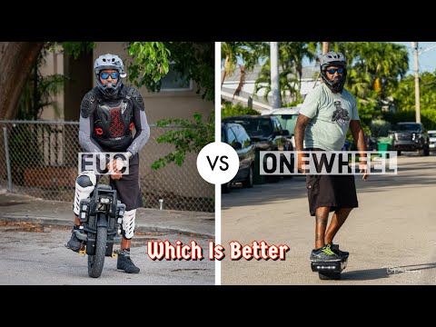 Видео: EUC против Onewheel