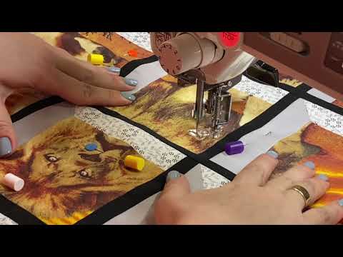 Видео: Стежка и сборка изделия из блока "3Д окно"