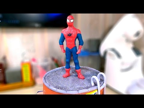 Видео: "Человек - паук". Фигурка из мастики / "Spider - man". The figure of mastic - Я - ТОРТодел!
