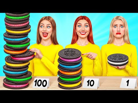 Видео: 100 Слоев Еды Челлендж | Вкусные Рецепты от Trend DO Challenge