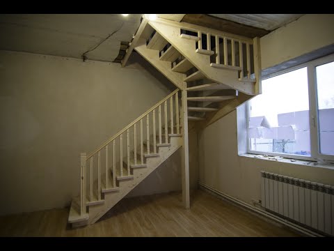 Видео: Интересный вариант лестницы