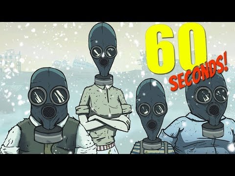 Видео: Радиация наш ДРУГ ! ( 60 Seconds! Reatomized )